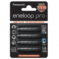 Аккумуляторы Panasonic Eneloop Ni-Mh (R-06, 2500 mAh) блистер 4 шт (BK-3HCDE/4BE)