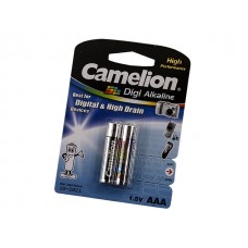 Батарейки Camelion Digi Alkaline LR-03 блістер 2 шт (144)