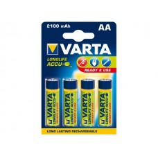 Акумулятори Varta Ni-Mh (R-06, 2100 mAh) блістер 4 шт (10)