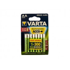 Акумулятори Varta R2U Ni-Mh (R-06, 2600 mAh) блістер 4 шт