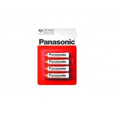 Батарейки Panasonic zinc carbon R-06 блістер 4 шт (12) (60)