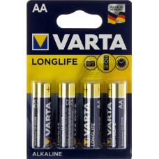 Батарейки Varta longlife extra LR-06 блістер 4 шт (20) (100)