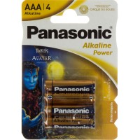 Батарейки Panasonic Alkaline Power LR-03 блістер 4 шт (12) (60)