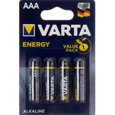 Батарейки Varta energy LR-03 блістер 4 шт (10)