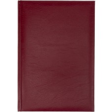 Ежедневник A5 Economix недатированный Alegra бордо E21749-18