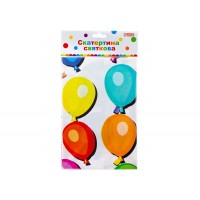 Скатертина Balloons поліетилен 132х182,88 см (24) MX42055