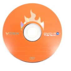  DVD-R Videx16 х 4.7Gb bulk (10) №5612