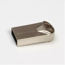 Флеш-пам`ять 32GB Mibrand Hawk USB 2.0 silver 0709  