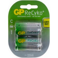 Акумулятори GP NіMH 300CHCBE-GB2 (R-14, 3000mAh) блістер 2 шт