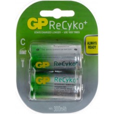 Аккумуляторы GP NiMH 300CHCBE-GB2 (R-14, 3000 mAh) блистер 2 шт