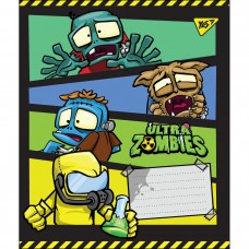 Тетрадь 12 листов линия YES Ultra Zombies (25) (250) 764505  