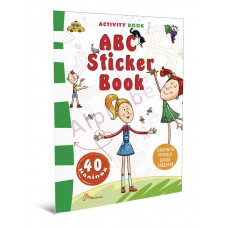 Книжка A4  Наклейки. ABC Sticker Book Талант 9285   