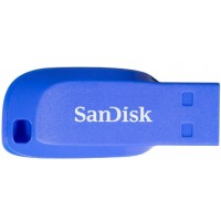  Флэш-память 16 GB SanDisk Cruzer Blade USB2.0 blue electric №1059