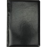 Щоден. А5 "Optima" недат. лін. Gloss чорний №О25402-01(20)