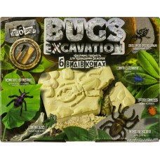 Набір для проведення розкопок DankoToys Bugs excavation жуки українською (6) №BEX-01-05U,06U  