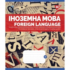 Зошит 48 аркушів лінія YES Предметка-Англійська мова Science laboratories вибірка гібрид, лак (5) (200) №765733  