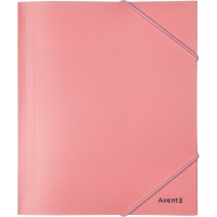 Папка "Axent" №1514-10 Pastelini А5 на рез.,рожева(1)(100)
