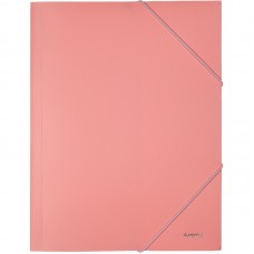 Папка "Axent" №1504-10 Pastelini А4 на рез.,рожева(12)
