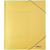 Папка "Axent" №1514-26 Pastelini А5 на рез.,жовта(1)(100)
