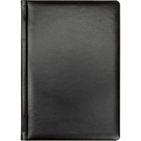 Щоден. А5 "Economix" недат. лін. Perfect чорний №E22030-01(20)