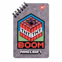 Блокнот пруж. подв. А6 60арк. лін. Minecraft №151759/Yes/(1)(30)(60)