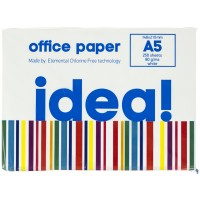  Бумага офисная A5 Idea 80г/м2 С 250 листов (20)