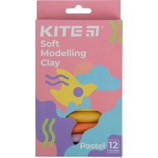 Пластилін "Kite" Fantasy Pastel 12 кольор. 200гр воск. №K22-086-2P(72)