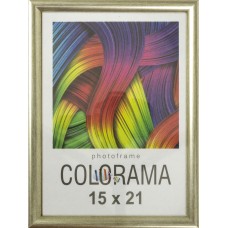 Фоторамка "LA-NEW Colorama" 15х21 45 white gold(24)