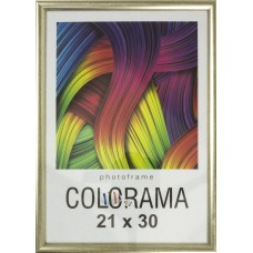 Фоторамка "LA-NEW Colorama" 21х30 45 white gold(21)