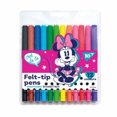 Фломастери "Yes" 12кольор. "Minnie Mouse" №650475(12)(192)