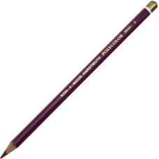 Олівець кольоровий Koh-i-noor Polycolor художній bordeaux red/бордовий червоний (12) 3800/8