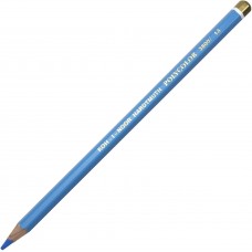 Олівець кольоровий Koh-i-noor Polycolor художній cerulean blue / блакитний синій (12) 3800 / 16