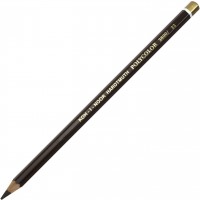 Олівець кольоровий Koh-i-noor Polycolor художній brown / темно-коричневий (12) 3800 / 33
