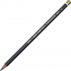 Олівець кольоровий Koh-i-noor Polycolor художній slate grey/аспідно-сірий (12) 3800/72