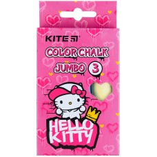 Крейда кольорова Kite 3 кольори Jumbo Hello Kitty (20) (120) HK21-077