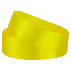Стрічка сатін Maxi 2,5 смх22 м жовта (8) №MX62214-15  