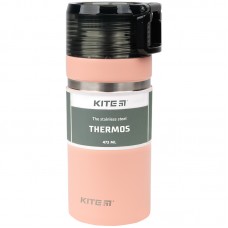  Термос металевий 0,473 л Kite персиковий (36) №K21-320-01