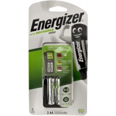 Зарядний пристрій універсальний Energizer CH2PC3 Mini EU+2NH12/AA 2000 mAh (4)  