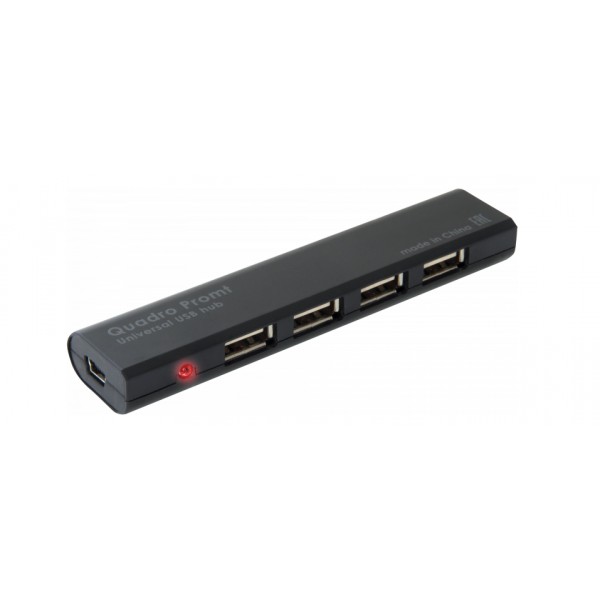 Концентратор (Hub) Defender Quadro Promt 4 порти USB2.0 83200  
