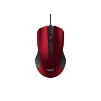  Мышка Havit HV-MS752 USB black/red