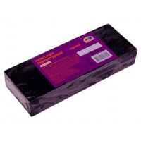  Пластилин скульптурный 400 гр Творчество черный Гамма UA (6) №401302