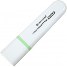 Текстмаркер Centropen клиновидный Highlighter Style 1-4,6 мм пастель зеленый (10) 6252 / 60/7739