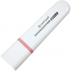 Текстмаркер Centropen клиновидный Highlighter Style 1-4,6 мм пастель розовый (10) 6252 / 56/7708