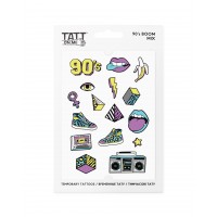 Временные тату 90 s Boom Mix  TATTon.me