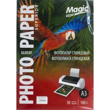 Фотопапір Magic Superior А3 180г/м2 глянцевий (50)