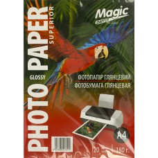 Фотопапір Magic Superior А4 180г/м2 глянцевий (20)