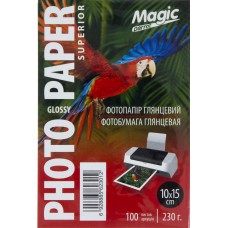 Фотопапір Magic Superior 10х15 230г/м2 глянцевий (100)