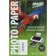 Фотопапір Magic Superior 10х15 230г/м2 матовий (100)