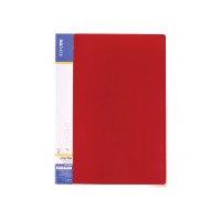 Папка Economix CLIP B Light с прижимом, красная (1) (20) №E31208-03