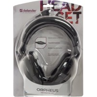 Навушники Defender HN-898 3 м black мікрофон №63898  